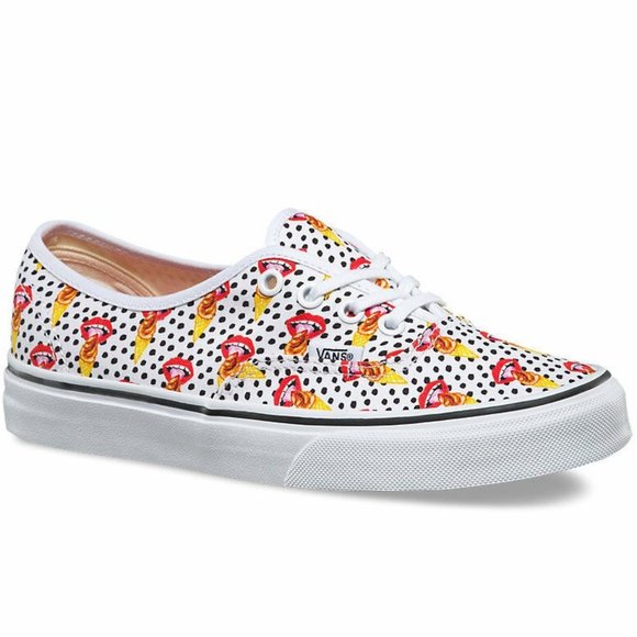 🆕Vans Kendra Dandy Authentic Lips Ice Cream Polka Dot Shoes - Picture 1 of 12